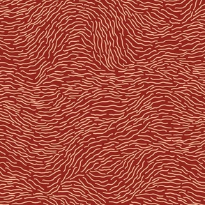 [Large] Ocean Waves // Burnt Sienna