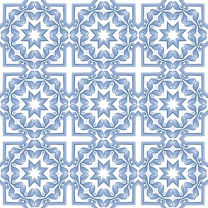 Blue Mediterranean,mosaic tiles