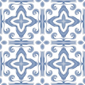 Blue Mediterranean,mosaic tiles