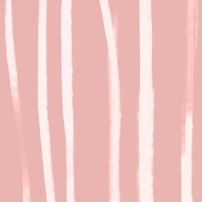 minimalist coastal stripe blush - Jumbo