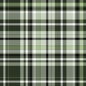 Classic grey-green checkered pattern. 