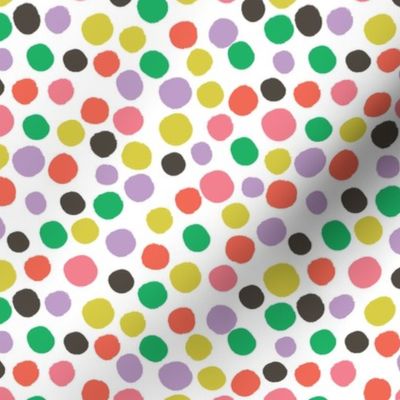 Polka Dot Party - multicolored dots