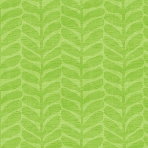 Bright lime leafy vines - large