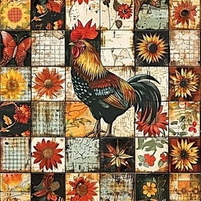 Patchwork Rooster 2 