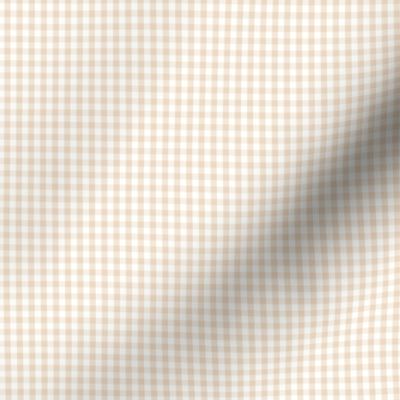 Gingham Checkered White Pristine - Pantone Collection