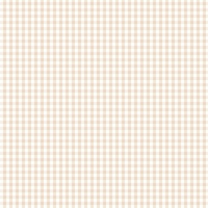 Gingham Checkered White Pristine - Pantone Collection
