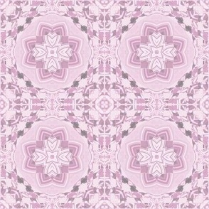 soft pink geometric 
