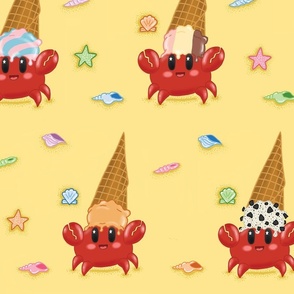 Ice Cream Crab