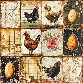 Patchwork Chickens 1