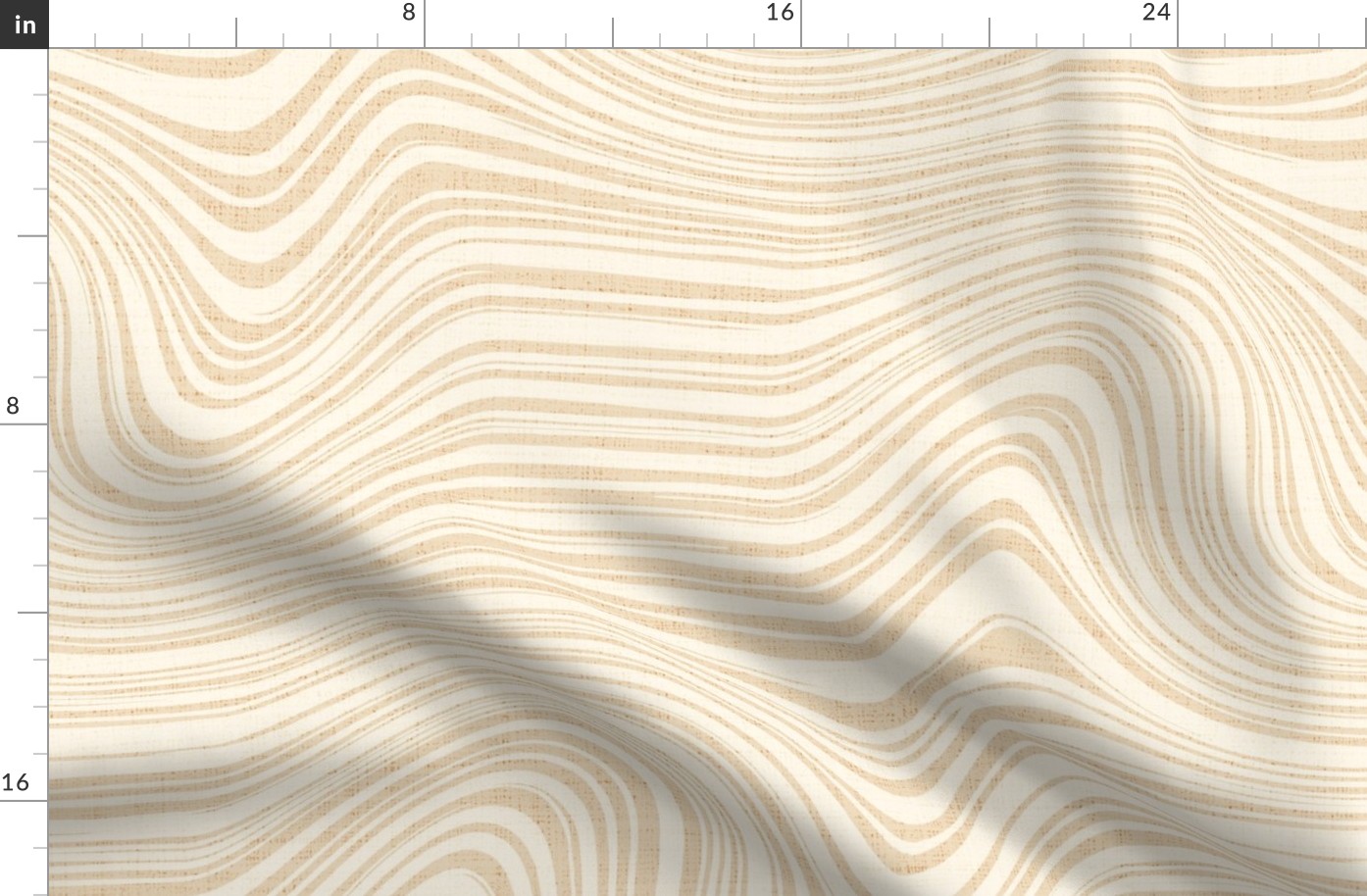 swirling lines cream and beige