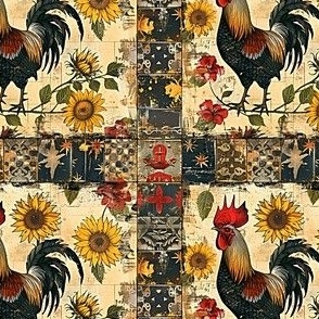 Patchwork Rooster 4