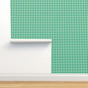 Gingham ✽ (S) Jade Mint Green