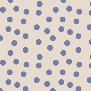 Dots on Beige//Large//10"