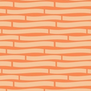 Wavy Stripes Orange