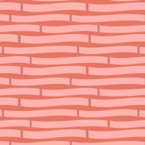 Wavy Stripes Pink