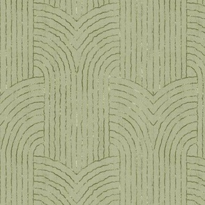 Abstract geometric lines. Pale green minimalistic vertical lines.