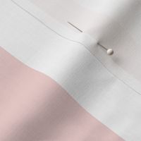 Cabana Stripes - 2 inch stripe - blush pink nd cream