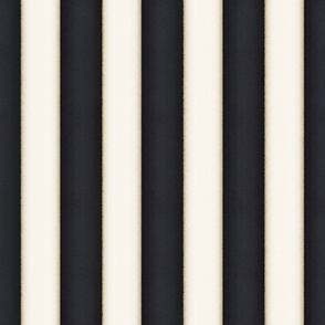 Black & Antique White Stripes (Large Scale)