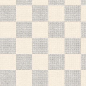 Gray Cream Check ⌘ Warm Checks Checkerboard