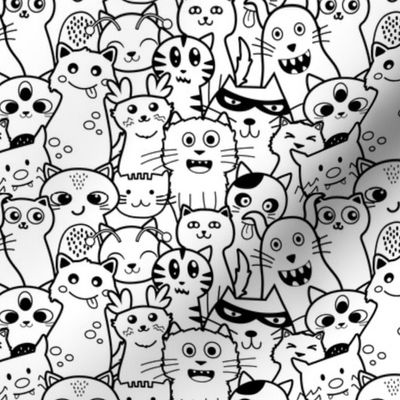 Color Me Monster Cats