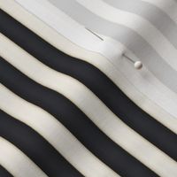 Black & Ivory Vertical Stripes (small scale)