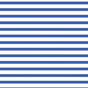 Medium 6x6 Blue and white stripe 