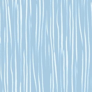 minimalist coastal stripe blue - Medium