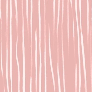 minimalist coastal stripe blush - Large