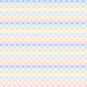 baby daisy coordinate striped dots approx one quarter inch pastel colors horizontal stripes child bedding kitchen wallpaper