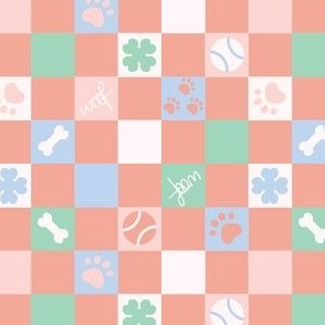 dog checkerboard pastels-03