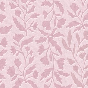 Warm & Earthy Climbing Florals - Berry, Rose, Pink