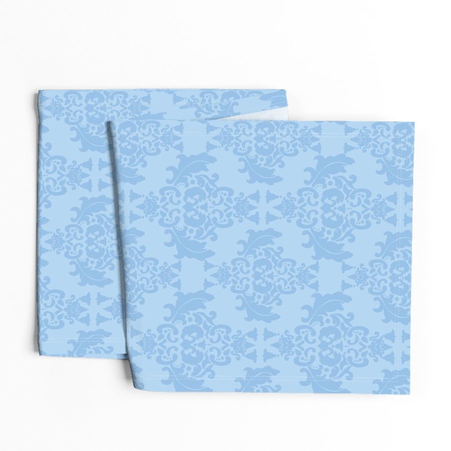 Delicious Damask in Light Blue