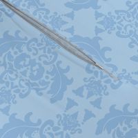 Delicious Damask in Light Blue