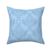 Delicious Damask in Light Blue