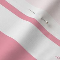 Classic cafe stripe - baby pink small