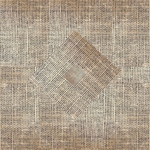 Patchwork Hessian Medium