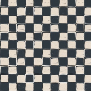 Square Blocks Black and Creamy-small