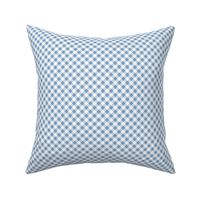 (S) diagonal gingham in blue Small scale