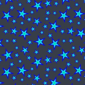 Blue Starry Sky 