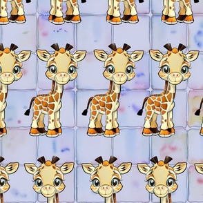 Baby Giraffe on Safari 