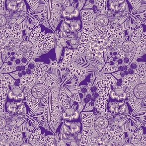 Aesthetic Purple Magic Lace