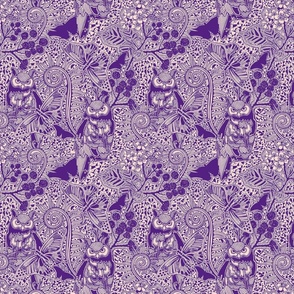 Small Aesthetic Purple Magic Lace