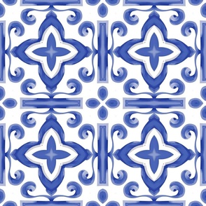 Blue Mediterranean,mosaic tiles