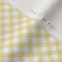 (S) diagonal gingham in yellow Small scale