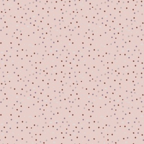 Dots on blush | Vintage Travel Collection