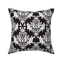 Delicious Damask in Black and White