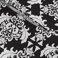 Delicious Damask in Black and White