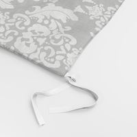 Delicious Damask in Black and White