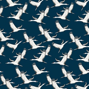 Navy Cranes