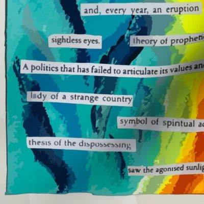Drawing the Bright Line: Collage Poetry in Postcards